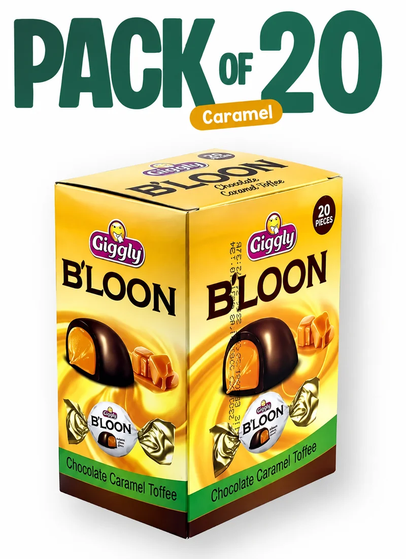 Giggly | Bloon Chocolate Caramel Toffee