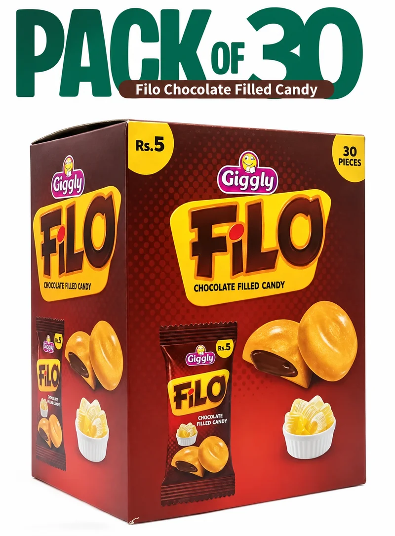 Giggly | Filo Chocolate Filled Candy