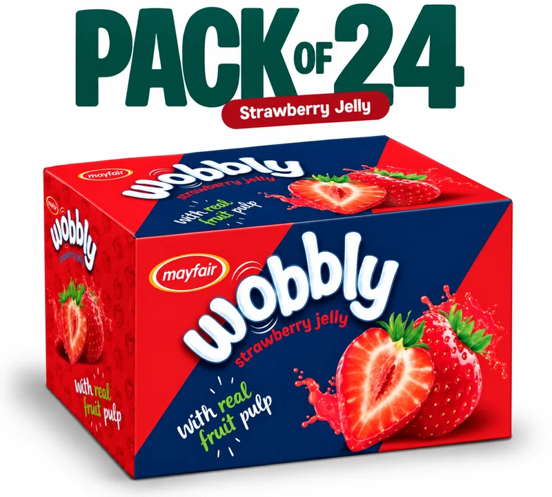 Mayfair | Wobbly Strawberry Jelly