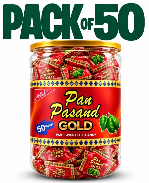 Hilal | Pan Pasand Gold Jar