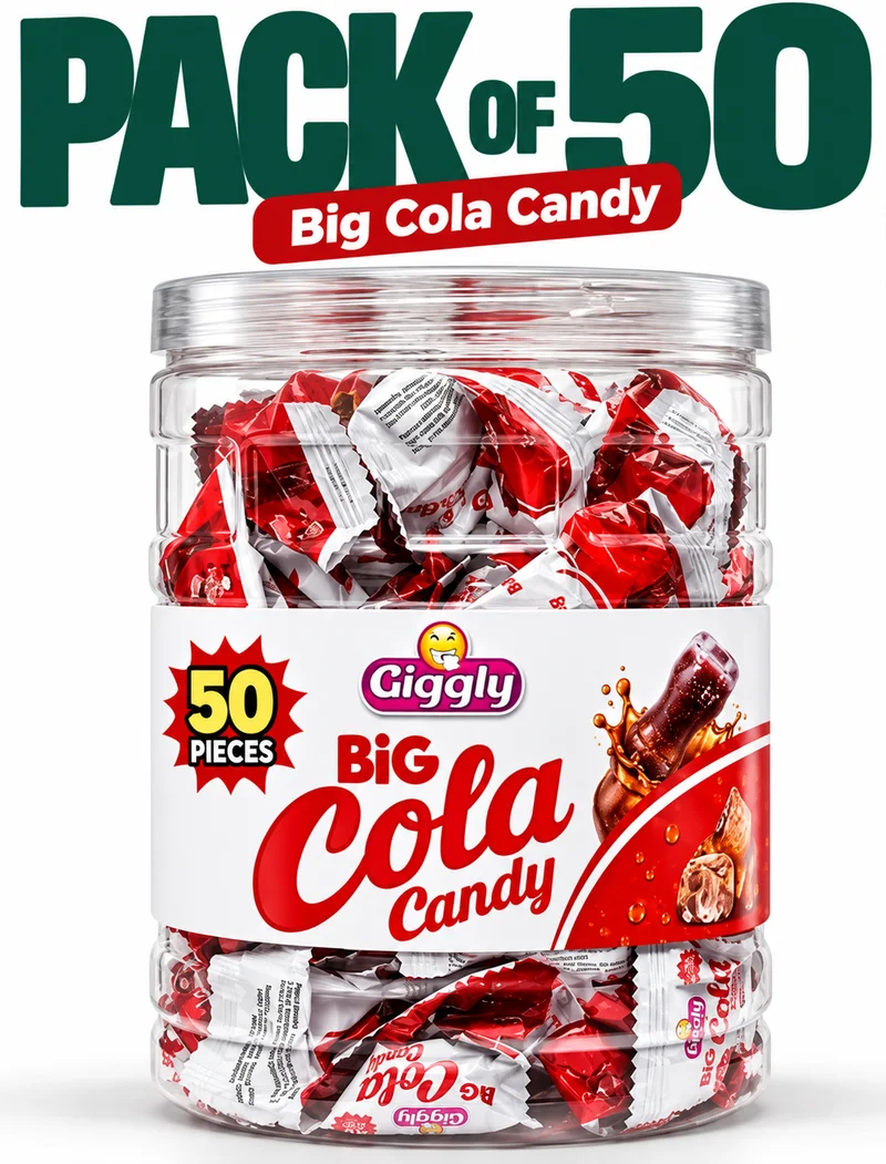 Giggly | Big Cola Candy Jar