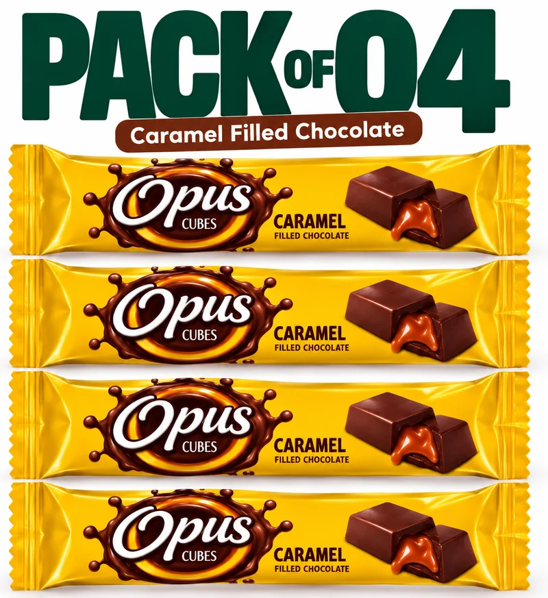 Giggly | Opus Cubes Caramel Filled Chocolate